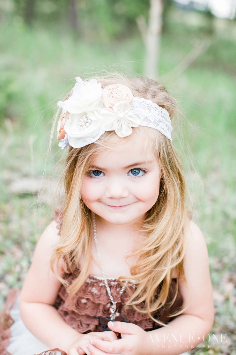 cute flower girl at wedding
