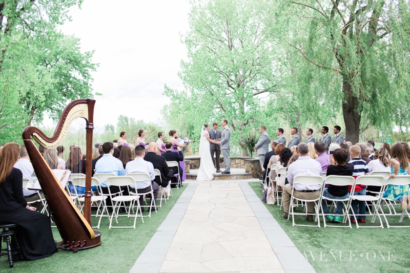 Wedding-ceremony-hudson-gardens-denver-colorado-monet's-place