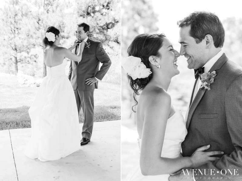 first-look-pictures-spruce-mountain-ranch-wedding
