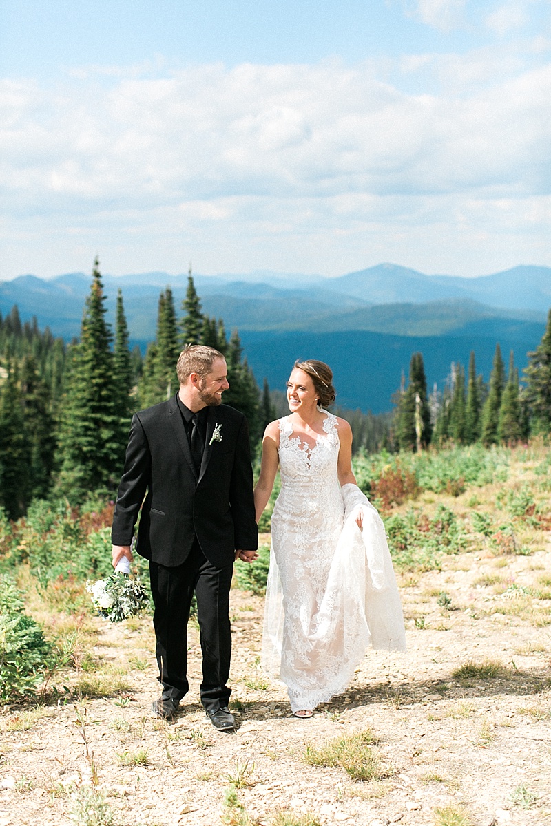 Big Mountain Resort Wedding Whitefish