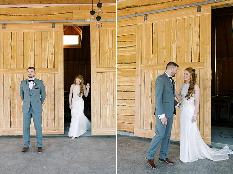 first-look-bride-and-groom-wedding-summer-star-ranch-helena-mt