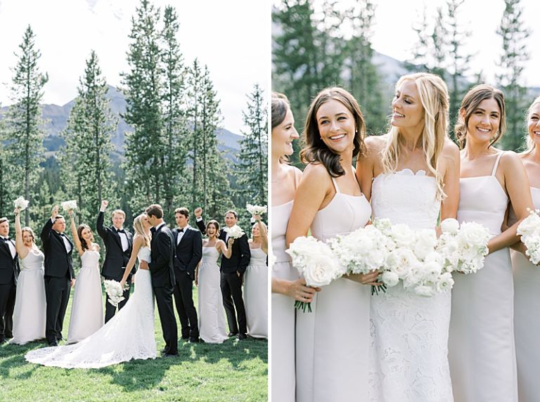 bridal-party-at-moonlight-basin-wedding-big-sky-montana